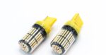 LED лампа T20 (7440) 144 led колба / CAN (Помаранчева) к-кт 2шт