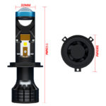 Світлодіодні LED-лампи Bi-Led з лінзою Y70 - H8, H9, H11, 15000 LM 6500 K 9-32В ( к-кт 2шт) - Зображення 3