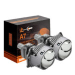 Лінзи Bi-Led світлодіодні  A7-3.0 - (ближній/дальній) 65Вт