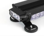 Стробоскоп мигалка LED балка на дах авто, на магнітах, 120СМ/4 сторони / ЖОВТИЙ 120Вт, прикурювач 12-24В - Зображення 3
