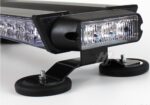Стробоскоп мигалка LED балка на дах авто, на магнітах, 120СМ/4 сторони / ЖОВТИЙ 120Вт, прикурювач 12-24В - Зображення 2