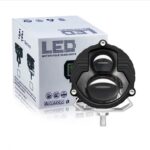 Led мото фара Bi-Led кругла 40W (Біле/Біле) IP67 ближнє і дальнє світло, 1 шт