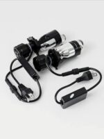 Світлодіодні LED-лампи Bi-Led з лінзою ЦОКОЛЬ - H4 (5700K) Ближній/дальній 12-24V ( к-кт 2шт) - Зображення 6