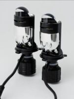 Світлодіодні LED-лампи Bi-Led з лінзою ЦОКОЛЬ - H4 (5700K) Ближній/дальній 12-24V ( к-кт 2шт) - Зображення 2