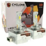 Світлодіодні LED-лампи головного світла Cyclone LED type 50 D3S 6000K 12000 LM 2 шт комплект. - Зображення 4