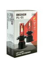 Світлодіодні LED-лампи головного світла DECKER PL-01 12-24V ЦОКОЛЬ - H7 10000 Lm 9-32V КОМПЛЕКТ - Зображення 6