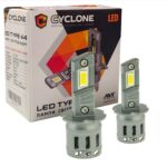 Світлодіодні LED-лампи Cyclone H3 5000K 6700LM TYPE 44 КОМПЛЕКТ МІНІ - Зображення 4