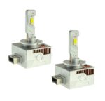 Світлодіодні LED-лампи головного світла Cyclone LED type 50 D1S 6000K 12000 LM 2 шт комплект. - Зображення 2