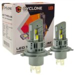 Світлодіодні LED-лампи Cyclone H4 5000K 6700LM/25W TYPE 44 КОМПЛЕКТ МІНІ