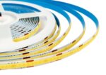 Світлодіодна стрічка 5м COB/FCOB 320 LED 12В,12w/м,100 LM/W, IP20 6500К (Холодний білий) - Зображення 3