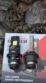 Світлодіодні LED-лампи Decker PL-07 Цоколь D2S 6000K 50W 12-24V 12000Lm 2 шт комплект. - Зображення 5