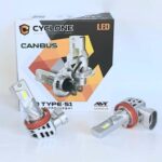 LED Лампи Cyclone H11 type-51 6000k 8000Lm 35W 12V. Вбудований модуль обходу помилки бортового комп’ютера CANBUS