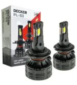 Світлодіодні LED-лампи головного світла DECKER PL-03 12-24V ЦОКОЛЬ – H7 12000 Lm 9-32V КОМПЛЕКТ