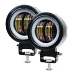 Led Фара GS 20W Лінза + режим ДХВ (Кругла) D80m 9-32V BLASKAR - Зображення 2