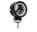 Led Фара GS 20W Лінза + режим ДХВ (Кругла) D80m 9-32V BLASKAR
