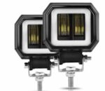 Led Фара GS 20W Лінза + режим ДХВ (Квадрат) 9-32V BLASKAR - Зображення 3