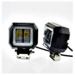 Led Фара GS 20W Лінза + режим ДХВ (Квадрат) 9-32V BLASKAR - Зображення 5