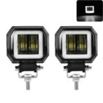Led Фара GS 20W Лінза + режим ДХВ (Квадрат) 9-32V BLASKAR - Зображення 2