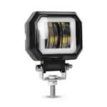Led Фара GS 20W Лінза + режим ДХВ (Квадрат) 9-32V BLASKAR