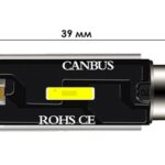 Світлодіодні автомобільні LED-лампи цоколь Т11 SMD 7020 9-28v 39 мм CANBUS