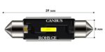 Світлодіодні автомобільні LED-лампи цоколь Т11 SMD 7020 9-28v 39 мм CANBUS