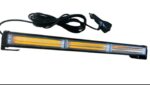 СТРОБОСКОП МИГАЛКА LED БАЛКА 45СМ/COB1-3 / ОРАНЖЕВА 14 РЕЖИМІВ, ПРИКУРЮВАЧ BLASKAR - Зображення 2