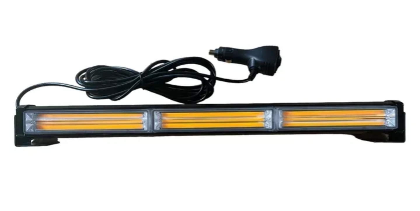 зображення_viber_2026-06-26_16-23-59-883 СТРОБОСКОП МИГАЛКА LED БАЛКА 45СМ/COB1-3 / ОРАНЖЕВА 14 РЕЖИМІВ, ПРИКУРЮВАЧ BLASKAR - Зображення 1