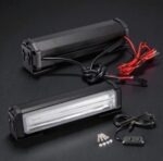 LED СТРОБОСКОП ЧЕРВОНО-СИНЬОГО КОЛЬОРУ 16,5 см 2ШТ (12-24 вольта) BLASKAR - Зображення 4