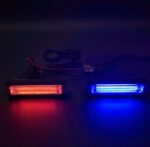 LED СТРОБОСКОП ЧЕРВОНО-СИНЬОГО КОЛЬОРУ 16,5 см 2ШТ (12-24 вольта) BLASKAR - Зображення 2