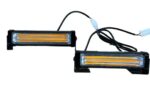 LED СТРОБОСКОП ПОМАРАНЧЕВОГО КОЛЬОРУ 16,5 см 2ШТ (12-24 вольта) BLASKAR - Зображення 5