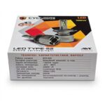 Світлодіодні LED-лампи головного світла LED Cyclone Type-52 ЦОКОЛЬ – H4 18000Lm 6000K 9-60V 100ВТ КОМПЛЕКТ 2 ЛАМПИ - Зображення 5
