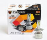 Світлодіодні LED-лампи головного світла LED Cyclone Type-52 ЦОКОЛЬ – H4 18000Lm 6000K 9-60V 100ВТ КОМПЛЕКТ 2 ЛАМПИ